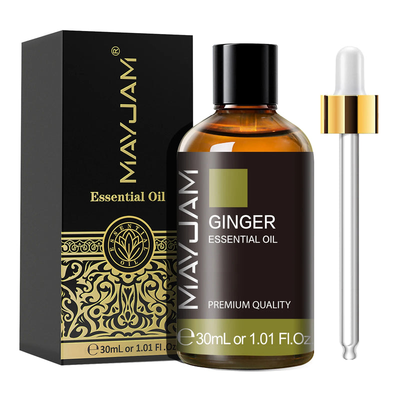 MAYJAM 1PCS 30ML Óleo Essencial de Aromaterapia Lavanda Baunilha Jasmim Eucalipto Hortelã-pimenta Óleo Aroma para Difusor Vela Sabonete